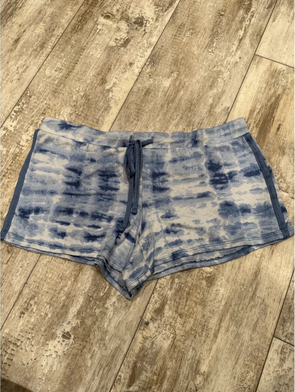 Lucky Brand Blue Tie Dye Lounge Shorts Size M